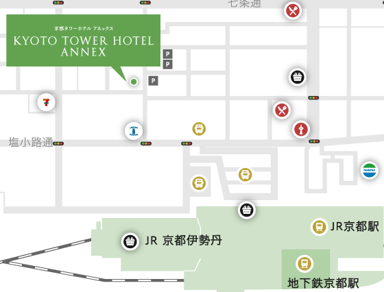 Jr京都駅徒歩3分 京都タワーホテルアネックス 公式